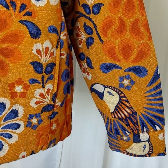 FARM RIO Jacket S Mixed Yawanawa Double Face Reversible Winter - Picture 11 of 16